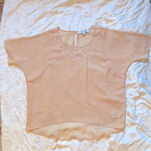 FOREVER 21 flowy sheer blouse S **5 for $15**